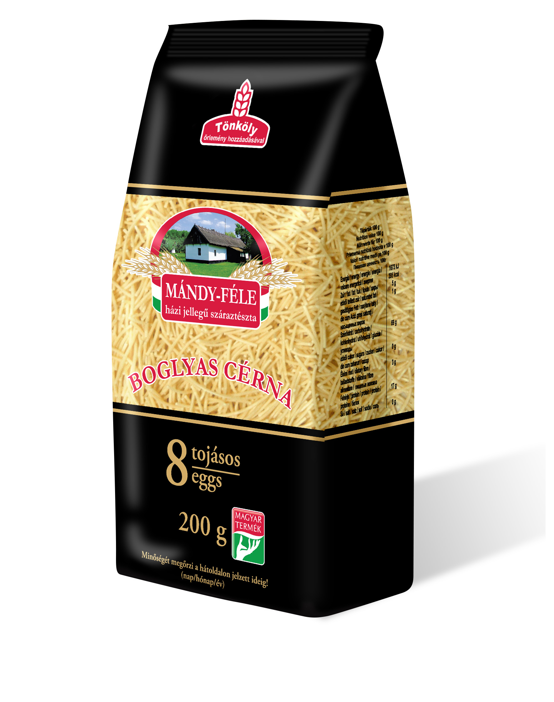 Mándy-féle 8t. boglyas cérna 200g